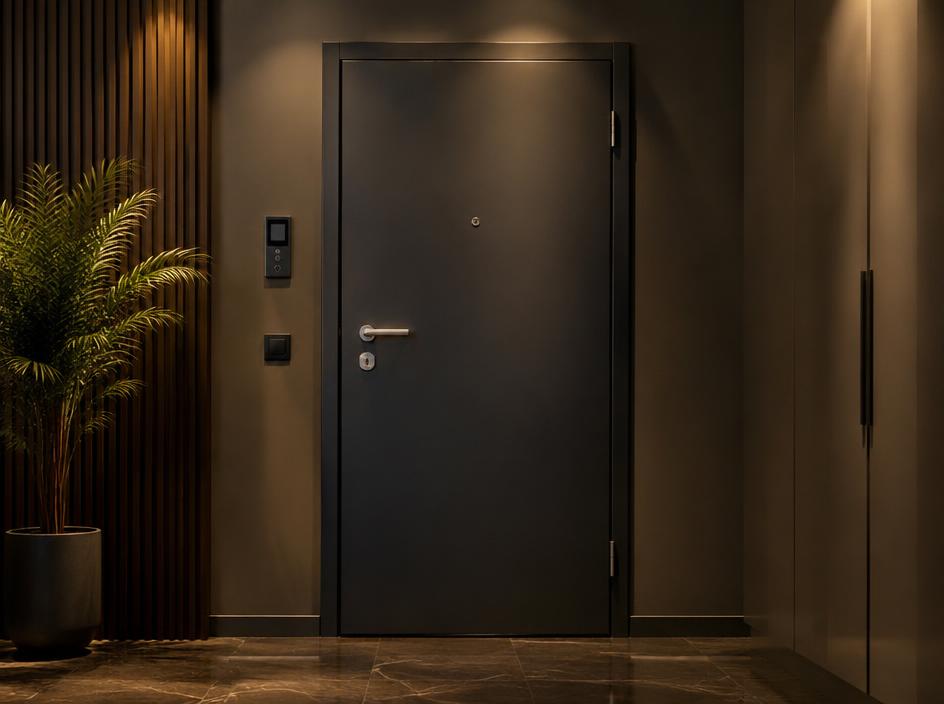 Porte blindée